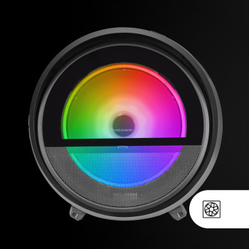 Mars Gaming MC-CYLON Mini Tower Noir