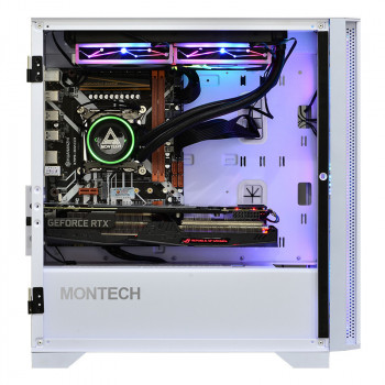 Montech Air 100 ARGB Mini Tower Blanc