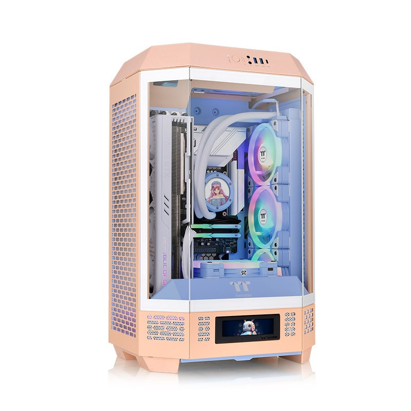Thermaltake Tower 300 Peach Fuzz Micro Tower Pêche