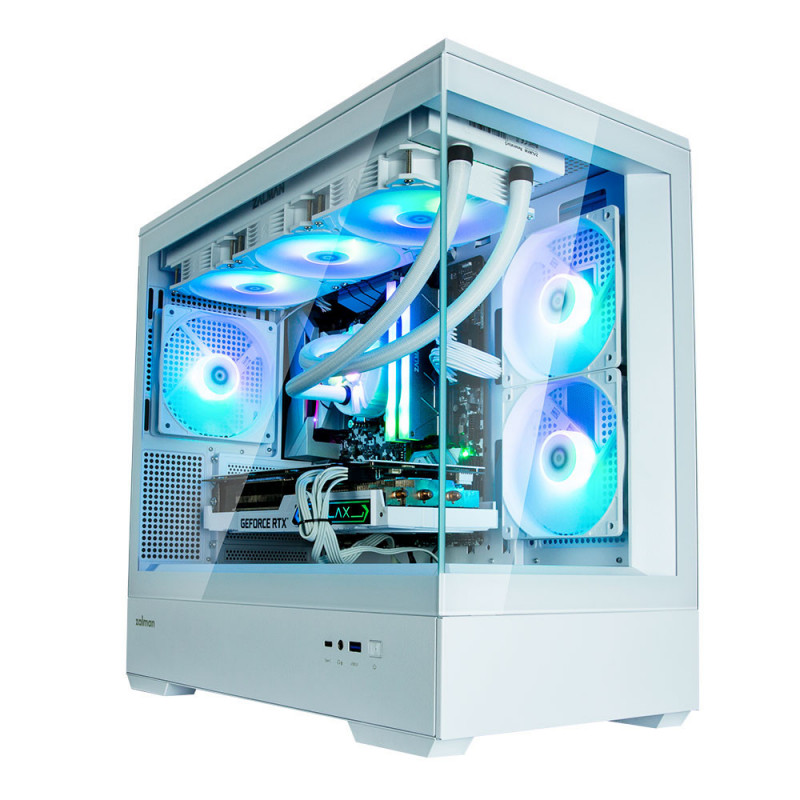 Zalman P30 WHITE unité centrale Mini Tower Blanc