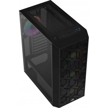 Aerocool Hive FRGB Midi Tower Noir