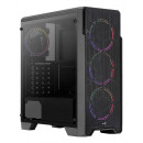 Aerocool Ore Tempered Glass Midi Tower Noir