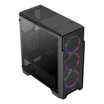 Aerocool Ore Tempered Glass Midi Tower Noir