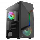 Aerocool SCAPEBKV3 unité centrale Midi Tower Noir