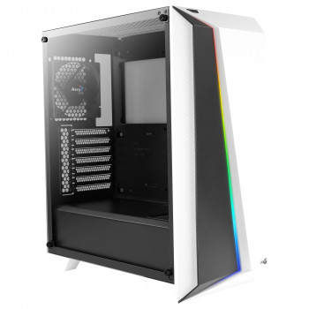 Aerocool CYLONPROWG Midi Tower Blanc