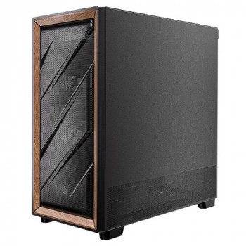 Antec 0-761345-10133-2 unité centrale Midi Tower Noir, Bois