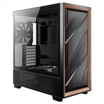 Antec 0-761345-10133-2 unité centrale Midi Tower Noir, Bois
