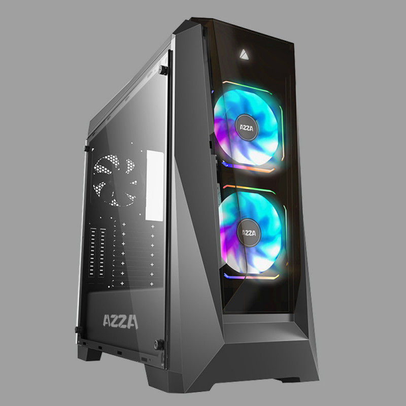 Azza Chroma 410B Midi Tower Noir