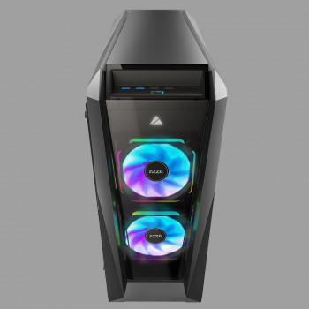 Azza Chroma 410B Midi Tower Noir