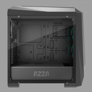 Azza Chroma 410B Midi Tower Noir
