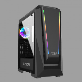 Azza Chroma 410A Midi Tower Noir