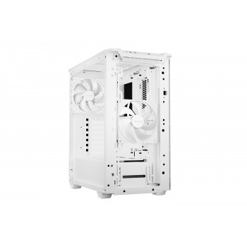 be quiet! Pure Base 501 Blanc | Boîtier PC , Mini ATX   Micro ATX   ATX, 2 ventilateurs Pure Wings 3 140 mm PWM