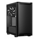 be quiet! Pure Base 501 Noir | Boîtier PC vitré , Mini ATX   Micro ATX   ATX, 2 ventilateurs Pure Wings 3 140 mm PWM