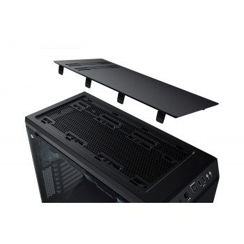 be quiet! Pure Base 600 Noir | Boîtier PC vitré, Mini ITX   Micro ATX   ATX,1 ventilateur Pure Wings 2 120 mm, 1 ventilateur