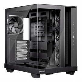 be quiet! Light Base 500 Noir | Boîtier PC vitré, Mini ITX   Micro ATX   ATX, 4 ventilateurs Pure Wings 3 120 mm