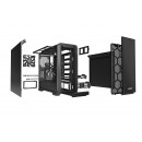 be quiet! Silent Base 601 Noir | Boîtier PC ARGB, Mini ITX   Micro ATX   ATX   E-ATX, 2 ventilateurs Pure Wings 140 mm