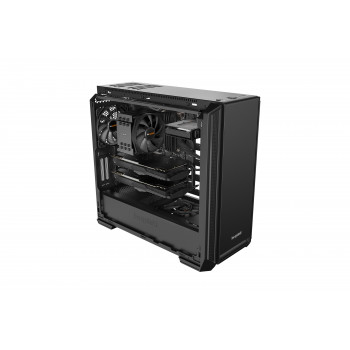 be quiet! Silent Base 601 Noir | Boîtier PC ARGB, Mini ITX   Micro ATX   ATX   E-ATX, 2 ventilateurs Pure Wings 140 mm