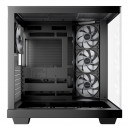 be quiet! Light Base 500 Noir | Boîtier PC ARGB vitré, Mini ITX   Micro ATX   ATX, 4 ventilateurs Light Wings LX 120 mm
