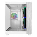 Cooler Master Elite 481 Wood Mini Tower Blanc