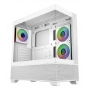 Cooler Master Elite 690 Wood Midi Tower Blanc