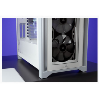 Corsair iCUE 4000X RGB Midi Tower Blanc