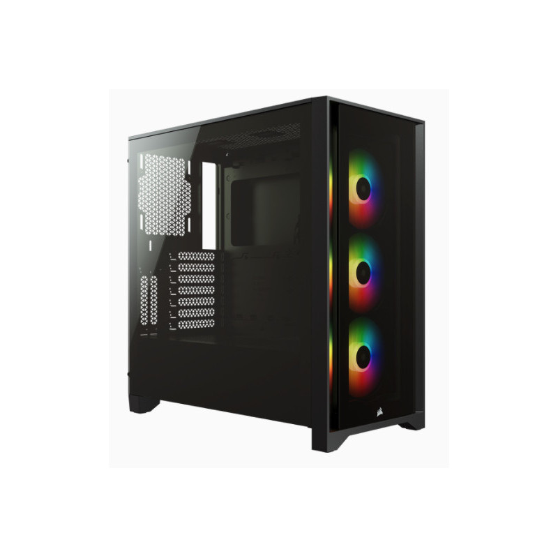 Corsair iCUE 4000X RGB Midi Tower Noir