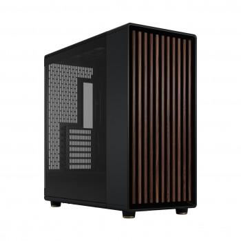 Fractal Design North XL Bureau Noir, Charbon de bois