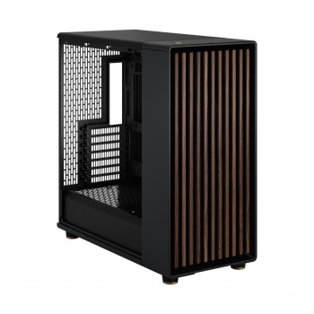 Fractal Design North XL Bureau Noir, Charbon de bois