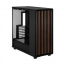 Fractal Design North XL Bureau Noir, Charbon de bois