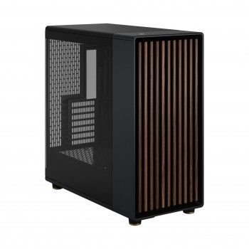 Fractal Design North XL Bureau Noir, Charbon de bois