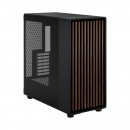 Fractal Design North XL Bureau Noir, Charbon de bois