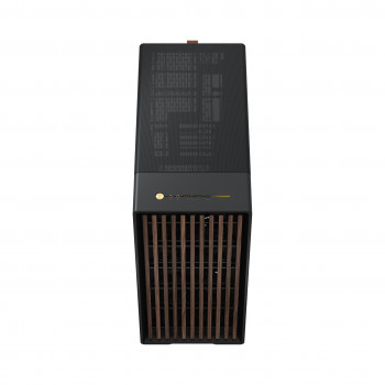 Fractal Design North XL Bureau Noir, Charbon de bois