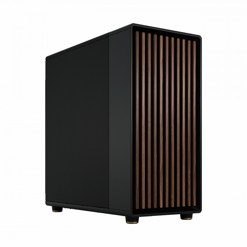 Fractal Design North XL Midi Tower Noir, Charbon de bois