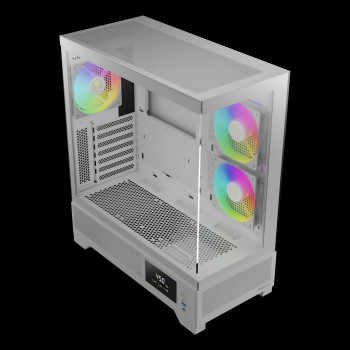 GAMDIAS ATLAS M1 WH unité centrale Midi Tower Blanc