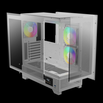 GAMDIAS ATLAS M1 WH unité centrale Midi Tower Blanc