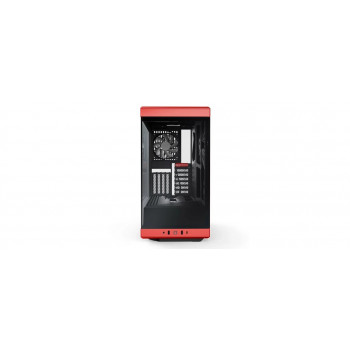 HYTE Y40 Midi Tower Noir, Rouge