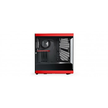 HYTE Y40 Midi Tower Noir, Rouge