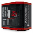 HYTE Y70 Midi Tower Noir, Rouge