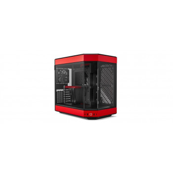 HYTE Y60 Midi Tower Noir, Rouge
