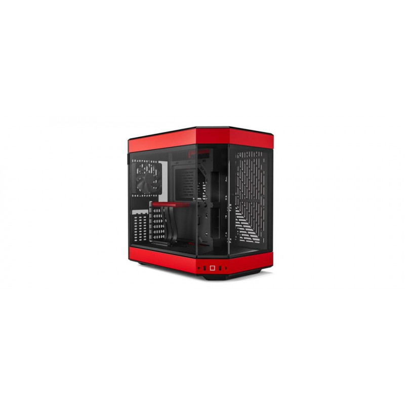 HYTE Y60 Midi Tower Noir, Rouge