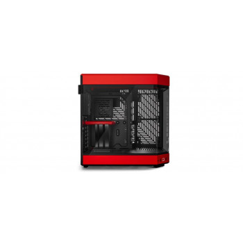 HYTE Y60 Midi Tower Noir, Rouge