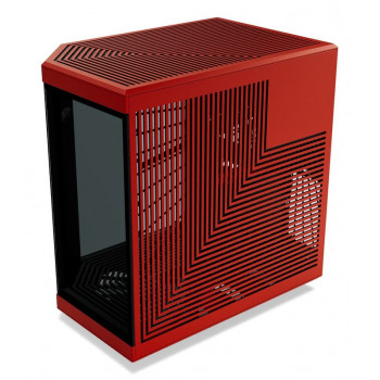 HYTE Y70 Touch Infinite Midi Tower Noir, Couleur cerise