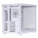 itek DARK CAVE CURVED Tower Blanc