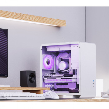 Jonsbo U4 PRO Midi Tower Blanc