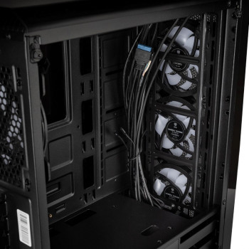 Kolink Levante V2 ARGB Midi Tower Transparent, Noir