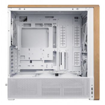 Lian Li Lancool 217 Midi Tower Blanc, Bois