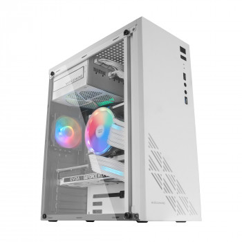 Mars Gaming MC100W unité centrale Blanc