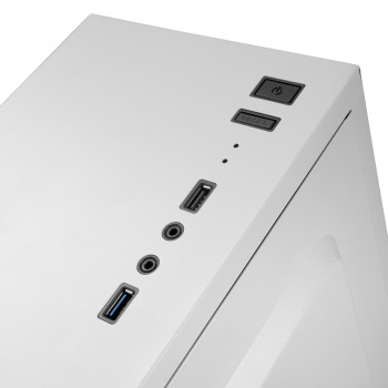 Mars Gaming MC100W unité centrale Blanc