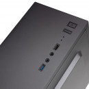 Mars Gaming MC100 unité centrale Noir