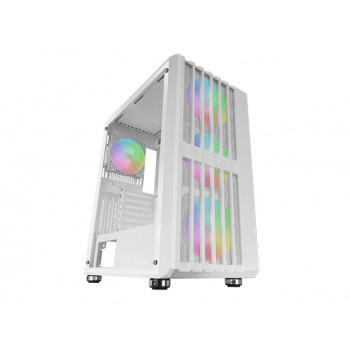 Mars Gaming MC-VAULTW unité centrale Midi Tower Blanc